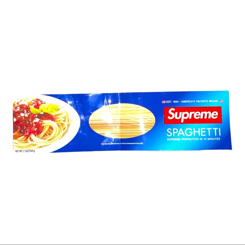 Supreme Spaghetti Sticker